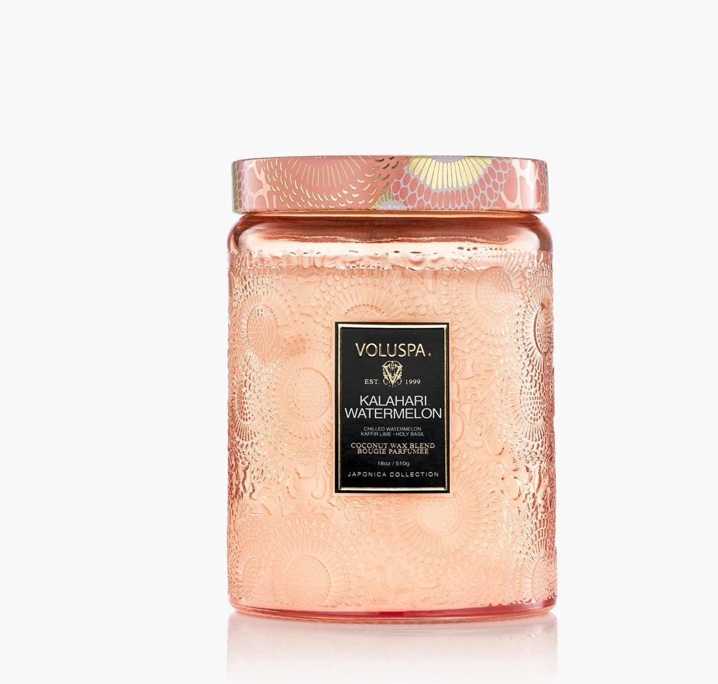 Voluspa KALAHARI WATERMELON
Large Jar Candle