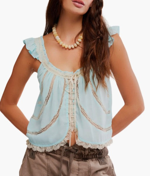 Mable Pleat & Ruffle Tank
Free People