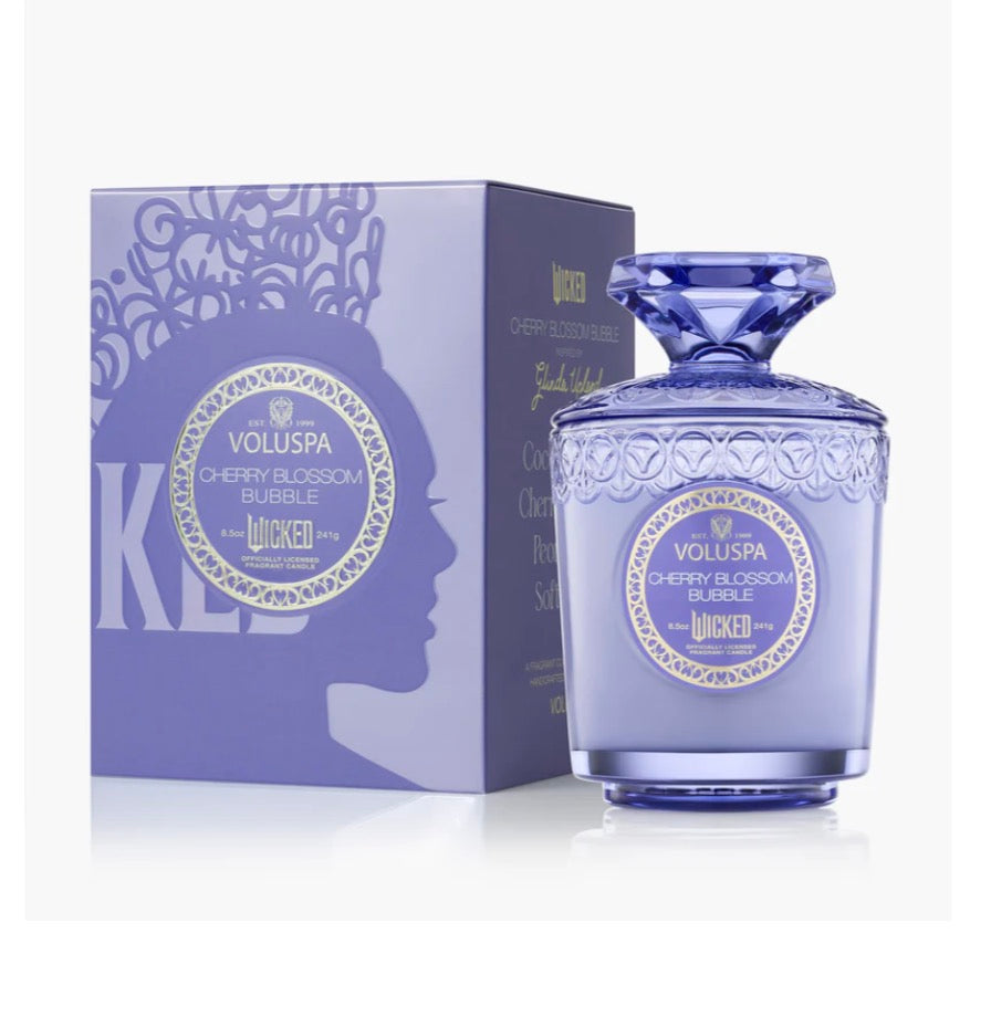 VOLUSPA CHERRY BLOSSOM BUBBLE
Boxed Candle
Burn time: 60+ Hours