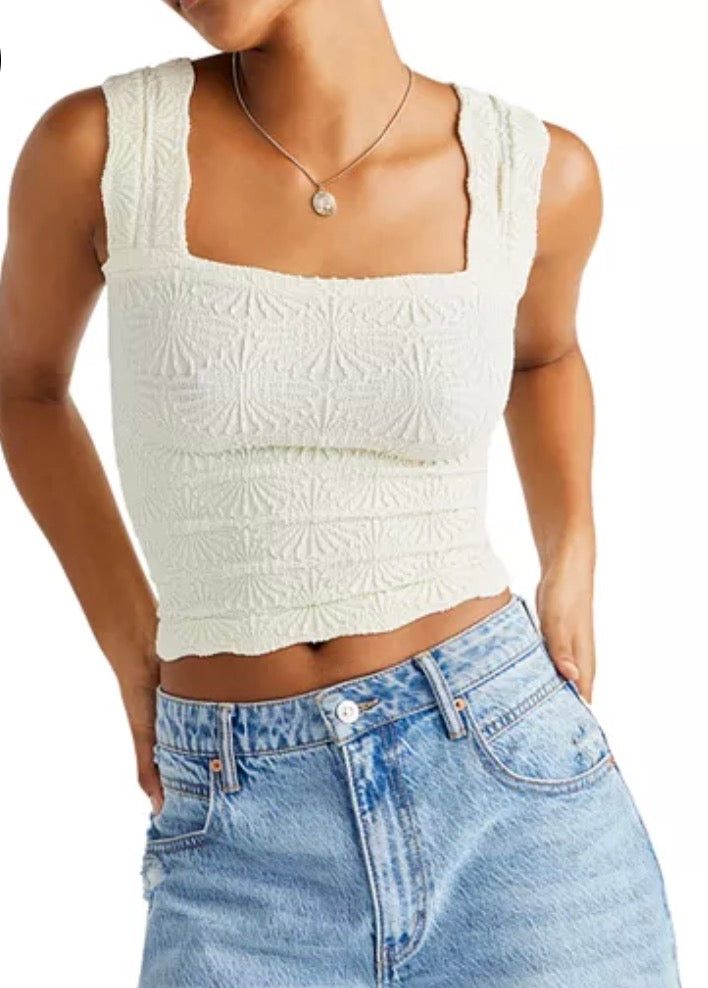 Free People Love Letter Cami Tank Top
