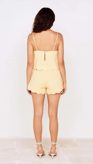 MINKPINK GRAZIA SCALLOP HEM CAMI