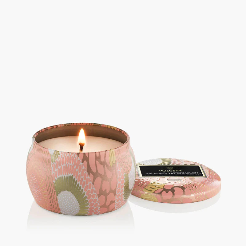 Voluspa KALAHARI WATERMELON
Mini Tin Candle
