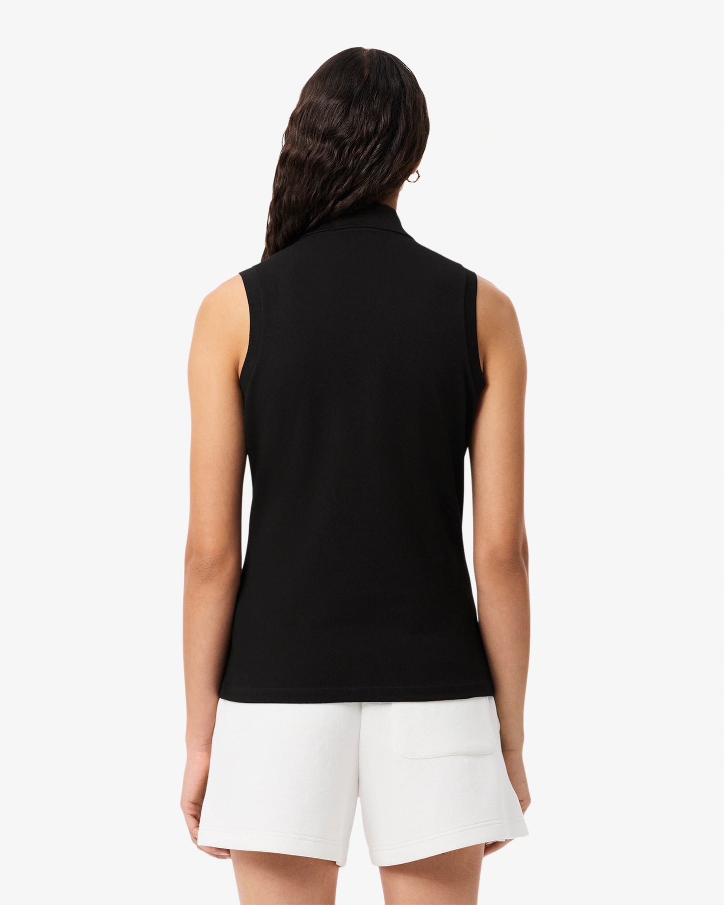 Lacoste                                                                                               Women's Slim Fit L.12.D Sleeveless Stretch Polo