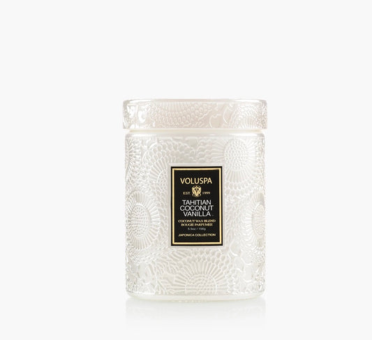 VOLUSPA TAHITIAN COCONUT VANILLA
Small Jar Candle