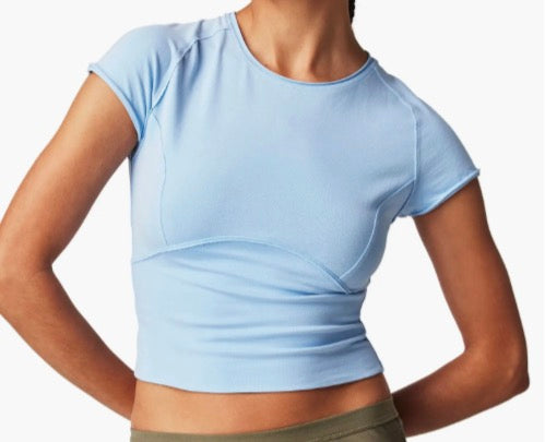Free People                                                                                            Protagonist Cropped Tee