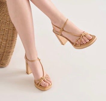 Dolce Vita                                                                                                                   Odete Heels Lt Tan Leather