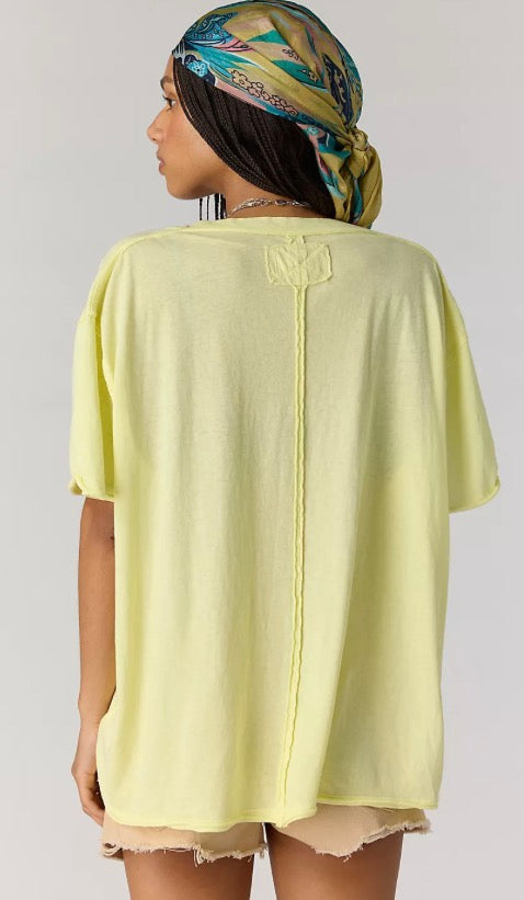 Free People                                                                                                We The Free Nina V-Neck Tee