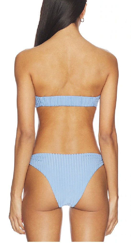MINKPINK                                                                                                    SKY BLUE SHELL BIKINI BOTTOM
ZEPHYR SHELL BIKINI BOTTOM
