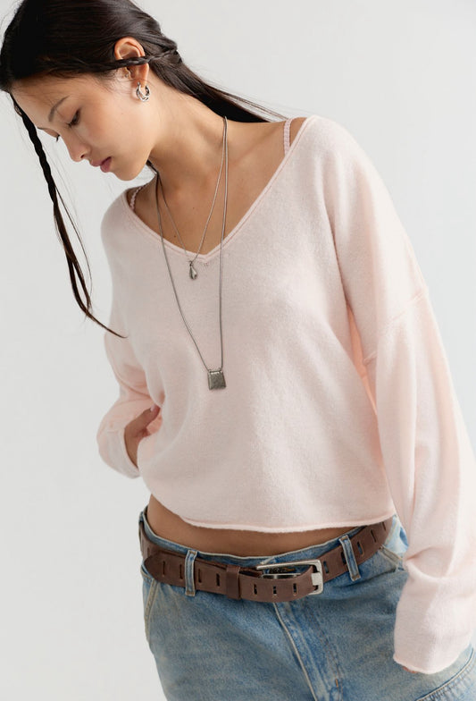 See Me V- Neck Sweater
