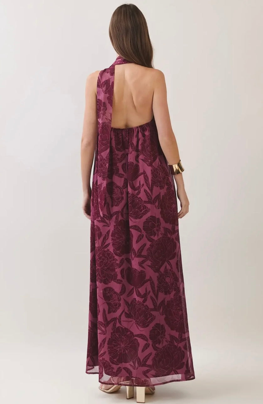 Bardot Scarf Maxi Dress