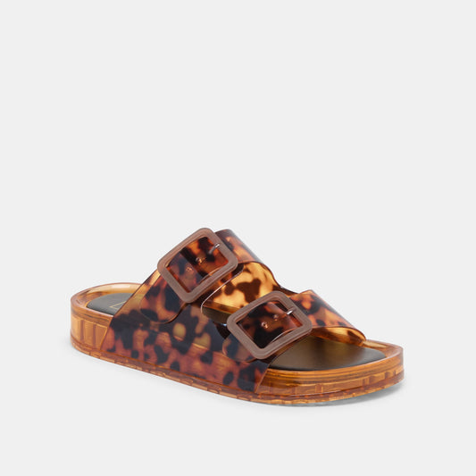 Dolce Vita                                                                                               Julio Sandals Tortoise Vinyl
