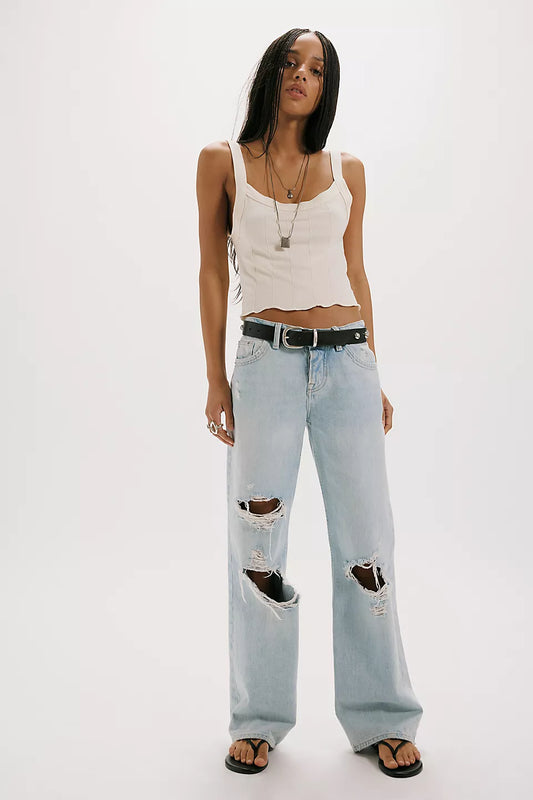 Free People                                                                                                                                                Tennessee Low Rise