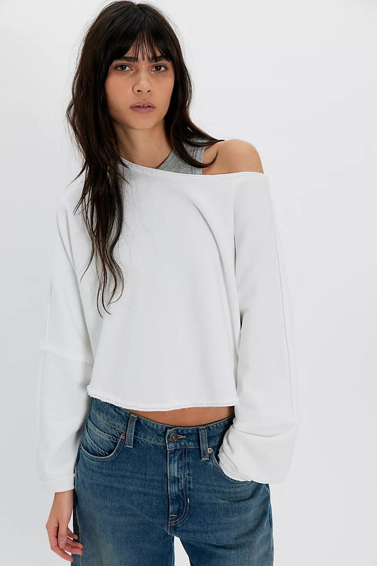 Free People                                                                                                We The Free To The East Pullover
