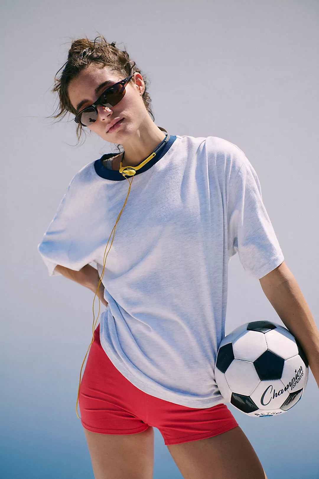 FP Movement                                                                                          Tackle Heather Colorblock Tee