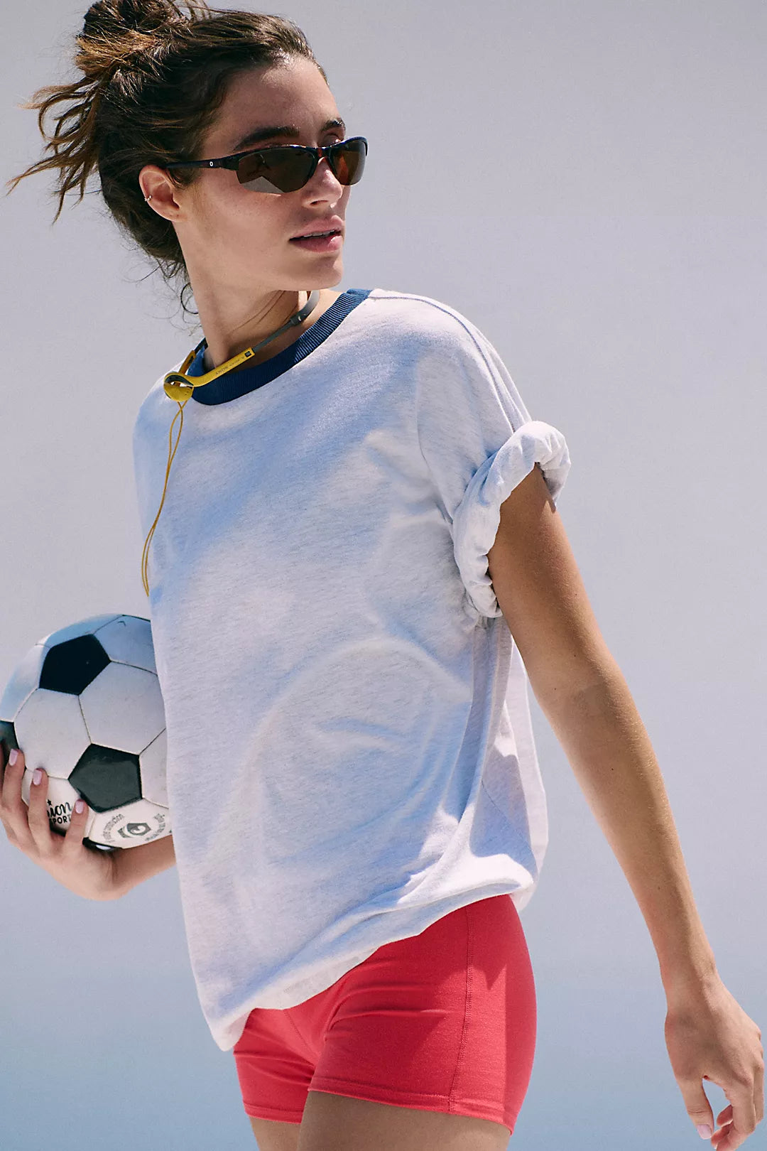 FP Movement                                                                                          Tackle Heather Colorblock Tee