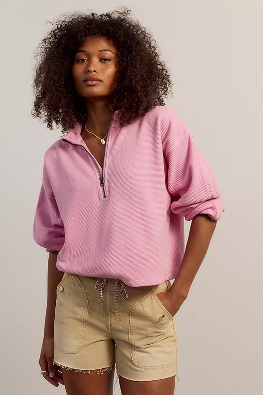Free People                                                                                                    We The Free Celeste Quarter Zip