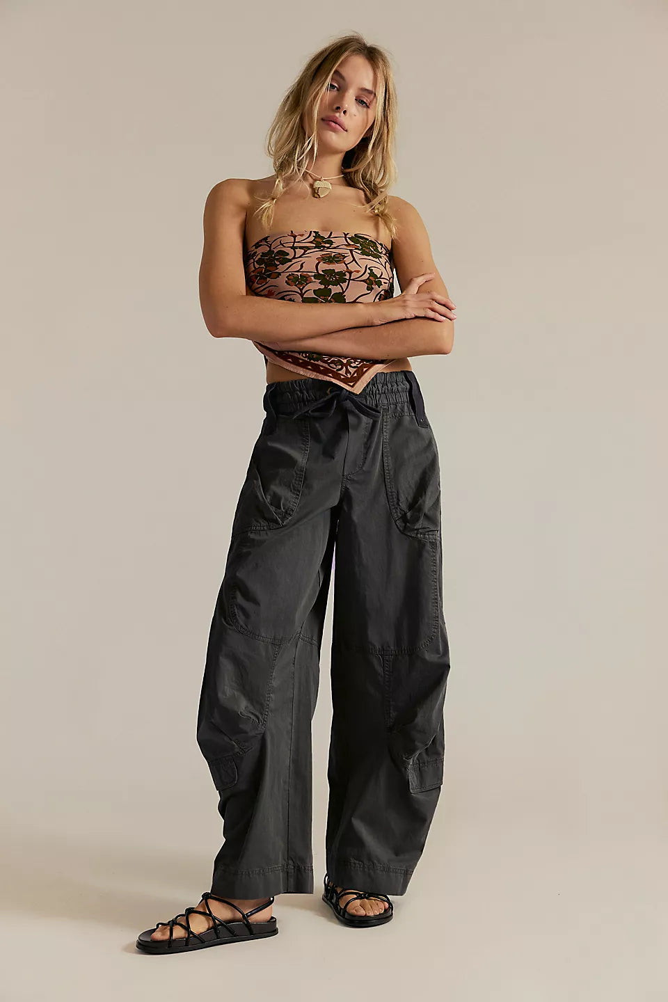 Free People                                                                                               We The Free Onset Pull-On Cargo Pants