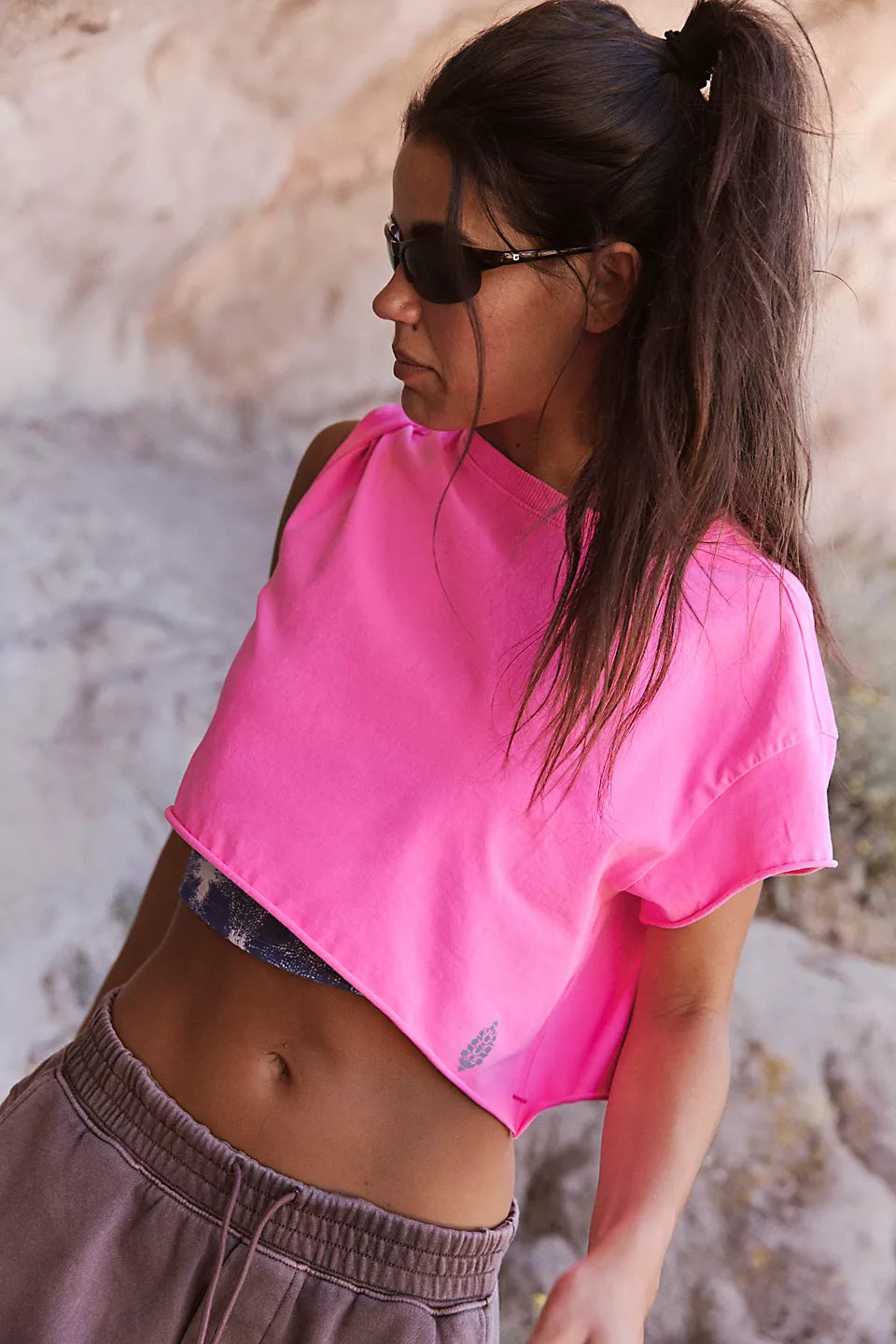 FP Movement                                                                                            Hot Shot Cropped Tee