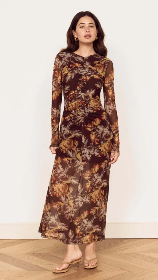 MINKPINK                                                                                                      Tahlia Mesh Midi Dress