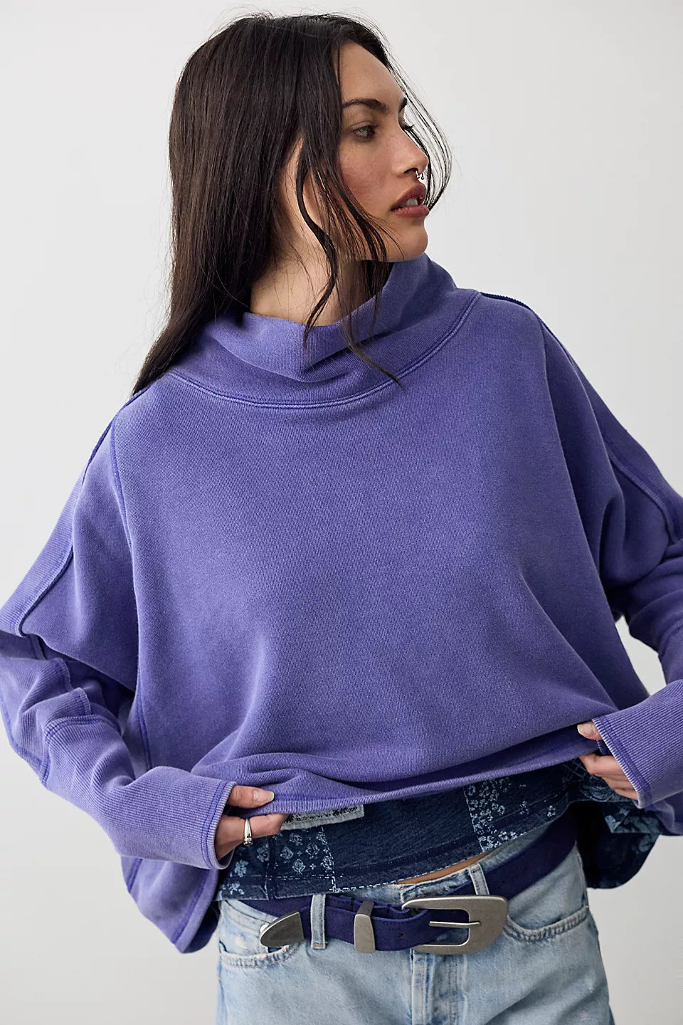 We The Free                                                                                                     My Girl Funnel-Neck Pullover